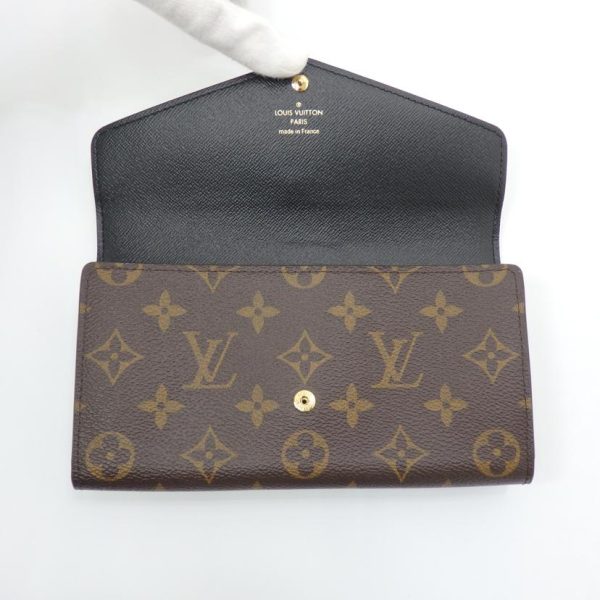 11127 4 Louis Vuitton Portefeuil Sala Jean Ant Reverse Wallet Brown