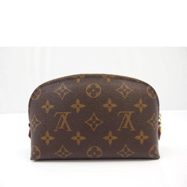 11128 2 Louis Vuitton Pochette Cosmetic PM Leather Cosmetic Bag