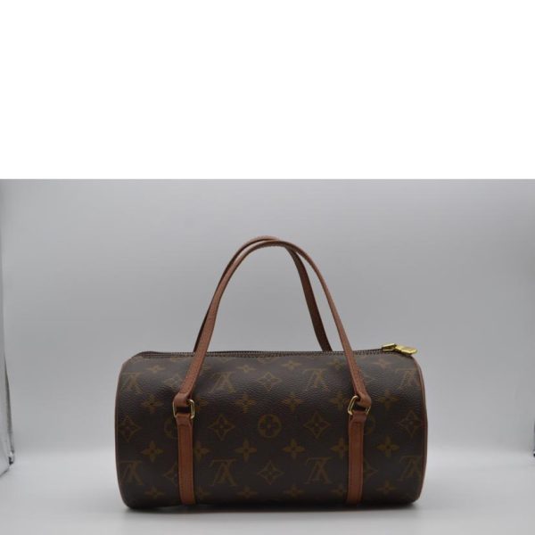 11234 1 Louis Vuitton Papillon 26 Old Model Monogram Handbag Brown