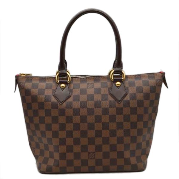 11319 1 Louis Vuitton Saleya Damier Tote Bag Brown