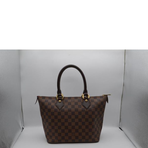 11319 2 Louis Vuitton Saleya Damier Tote Bag Brown