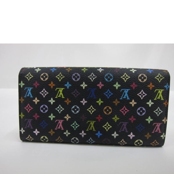 11329 2 Louis Vuitton Sarah Wallet Multicolor Noir