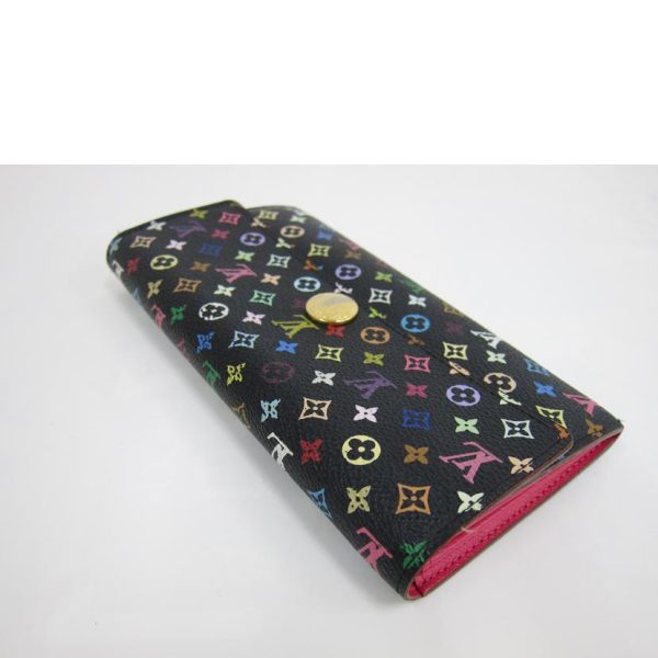 11329 3 Louis Vuitton Sarah Wallet Multicolor Noir