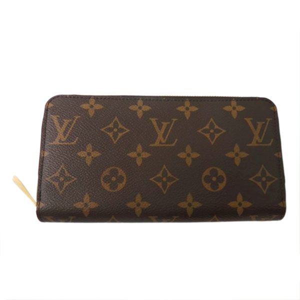 11398 1 Louis Vuitton Zippy Wallet Monogram Brown