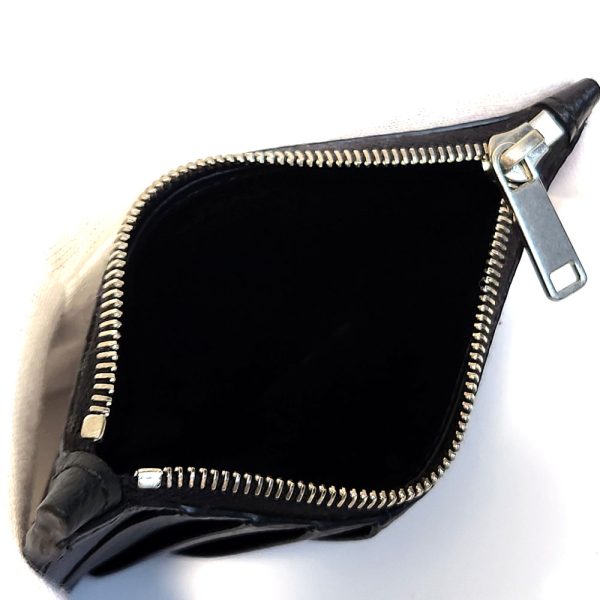 1154 3 Celine Fragment Case Leather Black