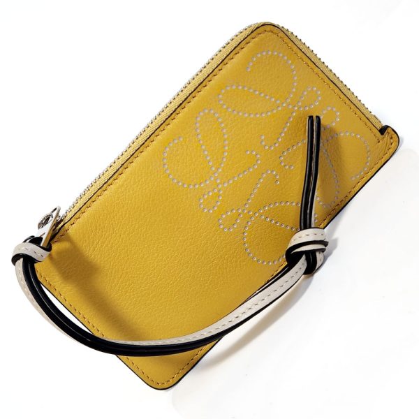 1157 1 LOEWE Fragment Case Leather Mustard