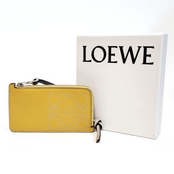 1157 10 LOEWE Fragment Case Leather Mustard