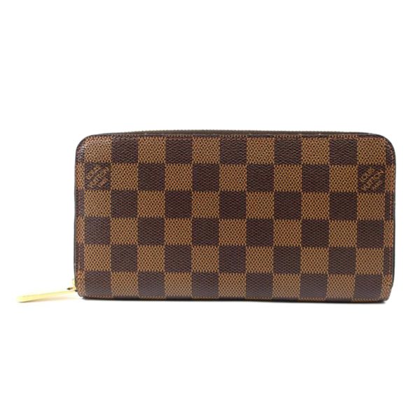 11780 1 Louis Vuitton Zippy Wallet Damier Brown