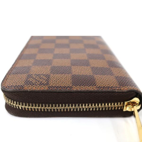 11780 5 Louis Vuitton Zippy Wallet Damier Brown