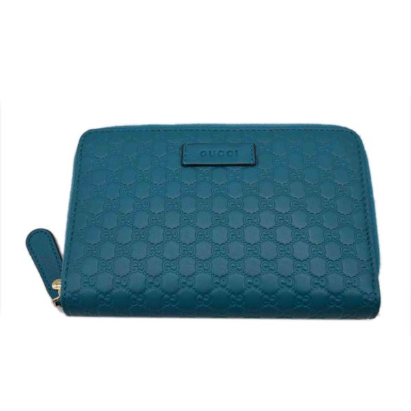 11890 1 Gucci Micro Guccisima Compact Round Zipper Wallet