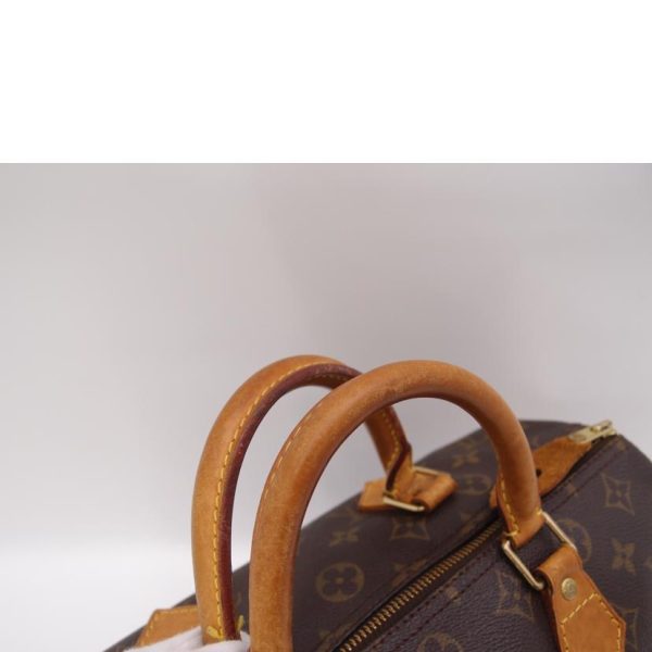 11890 4 Louis Vuitton Speedy 30 Bag Monogram Brown