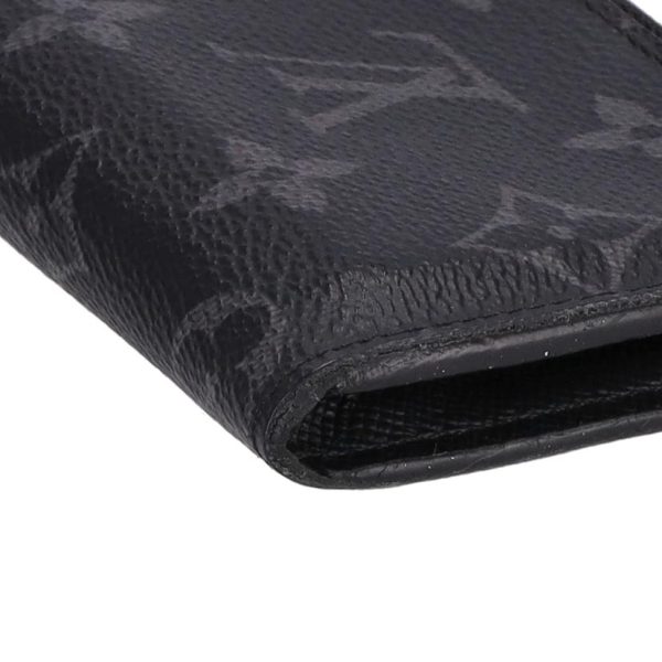 11957 8 Louis Vuitton Porte Monedieur Wallet Monogram Eclipse Black