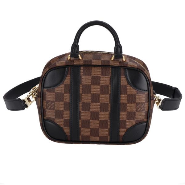 11987 2 Louis Vuitton Valisette Soupre BB Damier Bag Brown