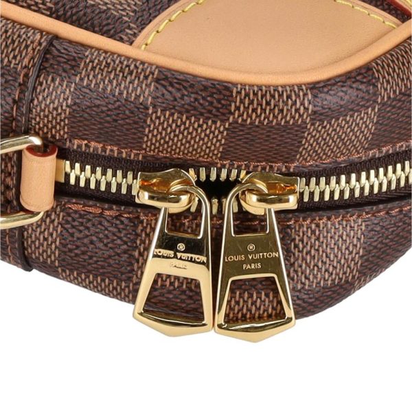 12007 8 Louis Vuitton Valisette Souple BB Damier Handbag Brown