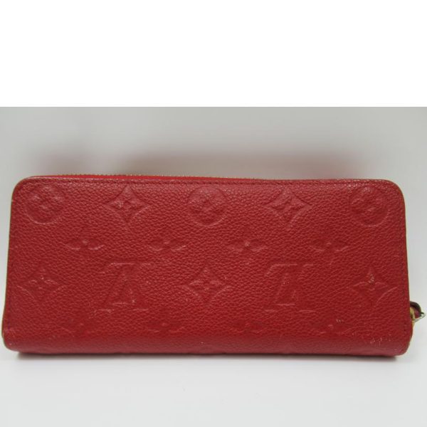 12058 2 Louis Vuitton Portefeuil Clemence Empreinte Wallet