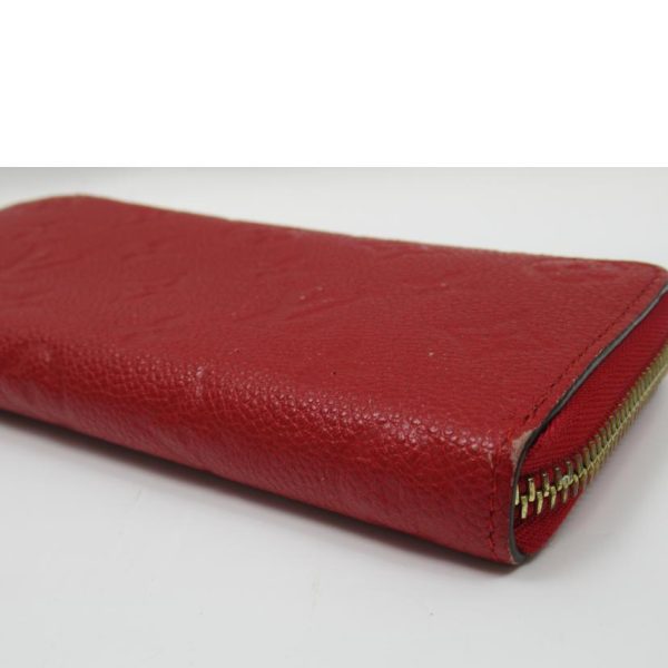 12058 3 Louis Vuitton Portefeuil Clemence Empreinte Wallet