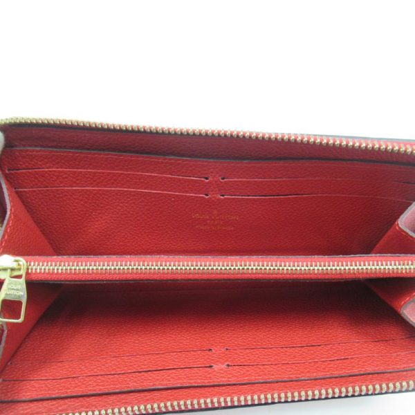 12058 4 Louis Vuitton Portefeuil Clemence Empreinte Wallet