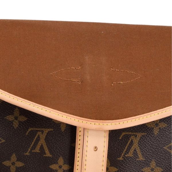 12090 9 Louis Vuitton Saumur 30 Monogram Bag Brown