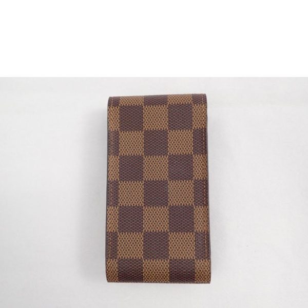 12101 2 Louis Vuitton Etuit Cigarette Damier Ebene Case Brown