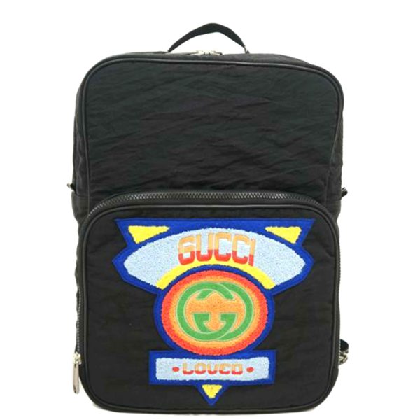 12102 1 Gucci 80s Patch Backpack