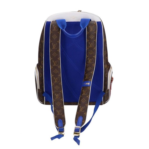 12137 2 Louis Vuitton LV x NBA Monogram Backpack Brown