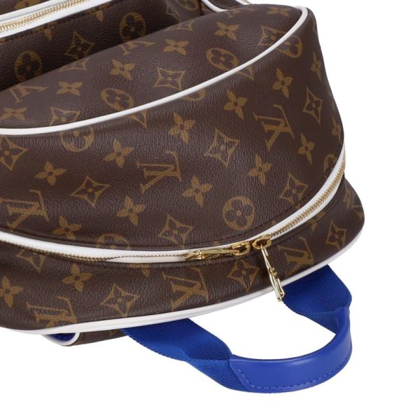 12137 4 Louis Vuitton LV x NBA Monogram Backpack Brown