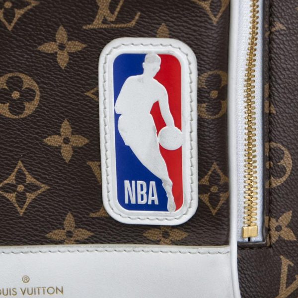 12137 8 Louis Vuitton LV x NBA Monogram Backpack Brown