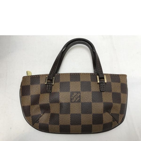 12199 10 Louis Vuitton Manosque GM Bag Damier Ebene Brown