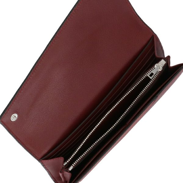 12230wt8000246968 5 LOEWE Puzzle Continental Wallet Dark Red