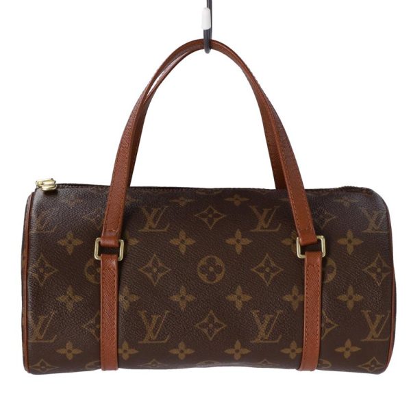 12246 1 Louis Vuitton Papillon 26 Bag Monogram Canvas Brown