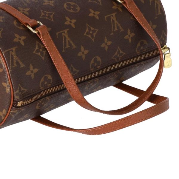 12246 4 Louis Vuitton Papillon 26 Bag Monogram Canvas Brown