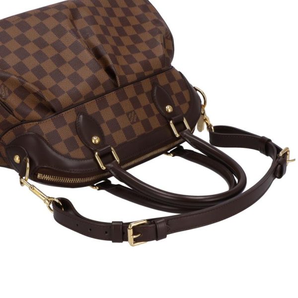 12314 4 Louis Vuitton Trevi PM Damier Handbag Brown