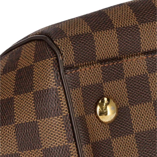 12314 7 Louis Vuitton Trevi PM Damier Handbag Brown