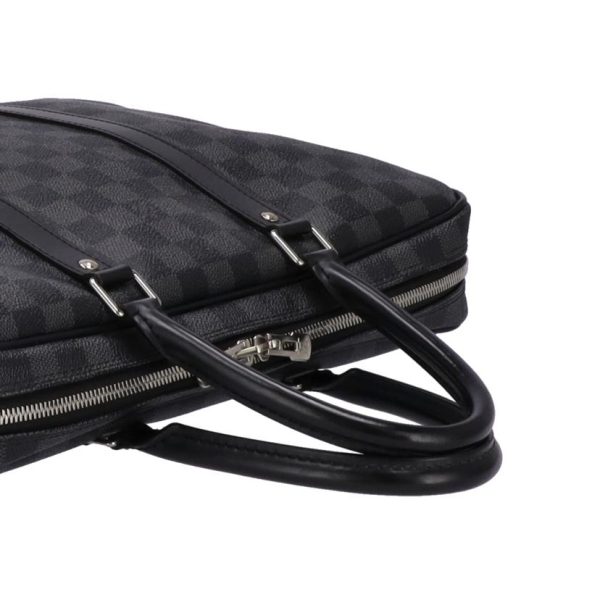 12317 4 Louis Vuitton Porte de Cumin Voyage Travel Bag Damier Graphite