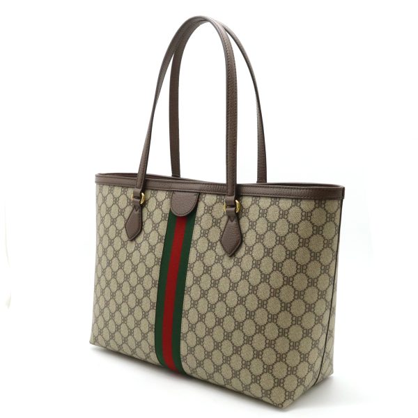 12360347 2 Balenciaga Gucci Hacker Project Medium PVC Tote Bag Khaki Beige Mocha Brown