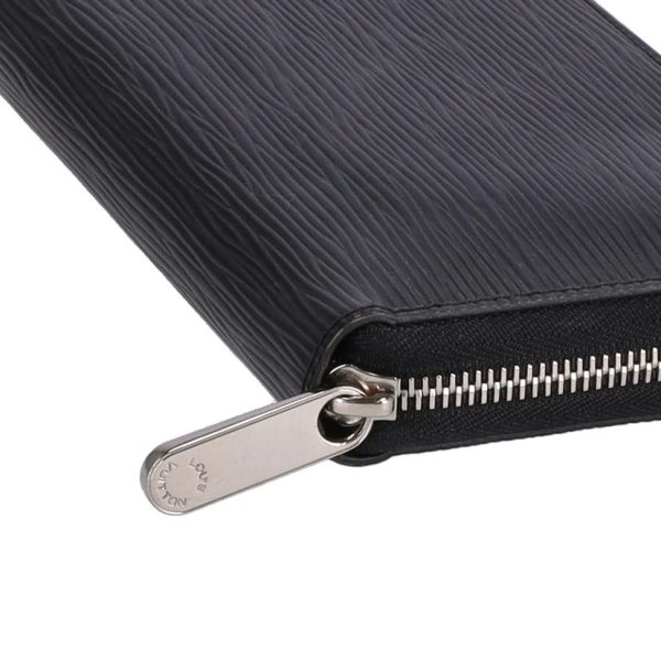 12381 8 Louis Vuitton Zippy Wallet Epi Black