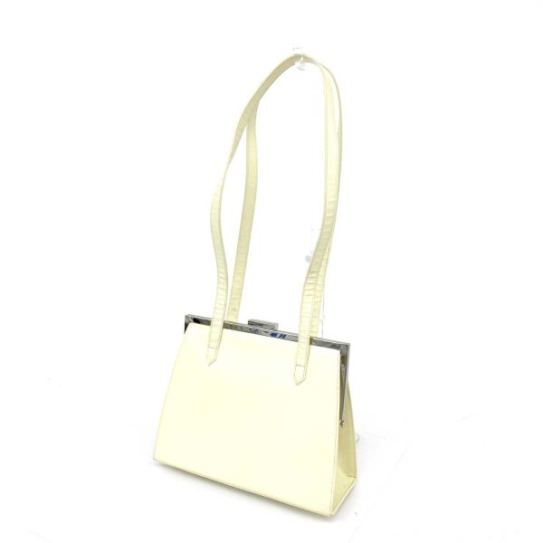 1240002227961 3 Yves Saint Laurent Leather Shoulder Bag Ivory