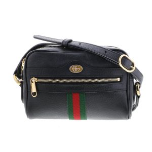 1240004029162 1 Prada Leather Shoulder Bag Black