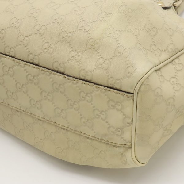 12400868 3 Gucci Guccisima Leather Tote Ivory