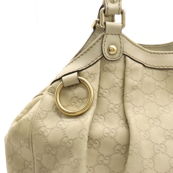 12400868 7 Gucci Guccisima Leather Tote Ivory