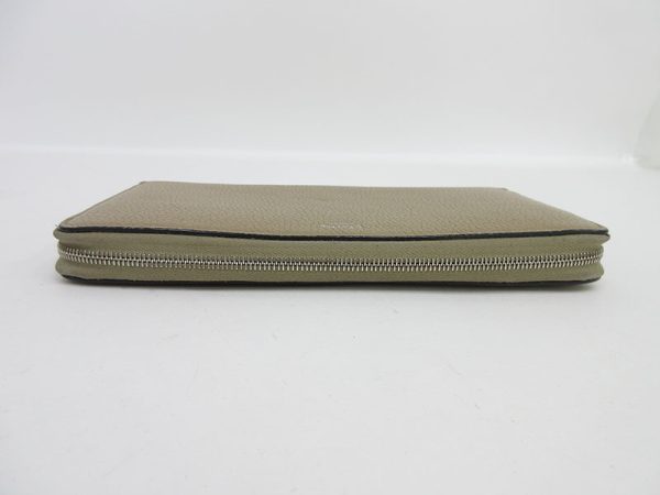 1240603040518 5 Celine Round Zipper Long Wallet Beige