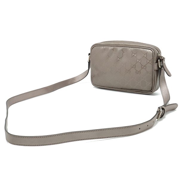 12410391 2 Gucci GG Implement Crossbody Bag PVC Leather Pink Silver