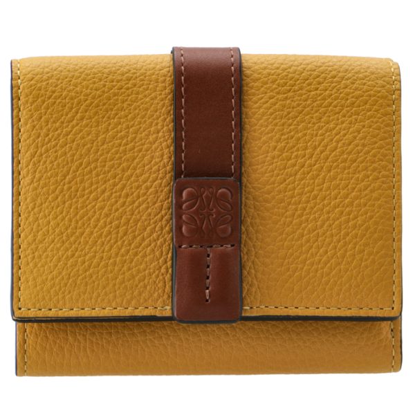 12412ab4100513934 1 LOEWE Trifold Wallet Yellow