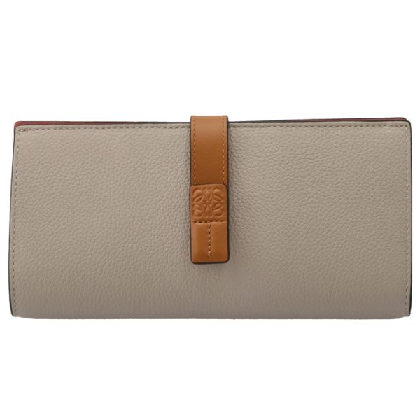 12412s4000512463 1 LOEWE Large Vertical Wallet Beige