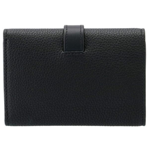 12412s8600511100 2 LOEWE Small Vertical Wallet Black