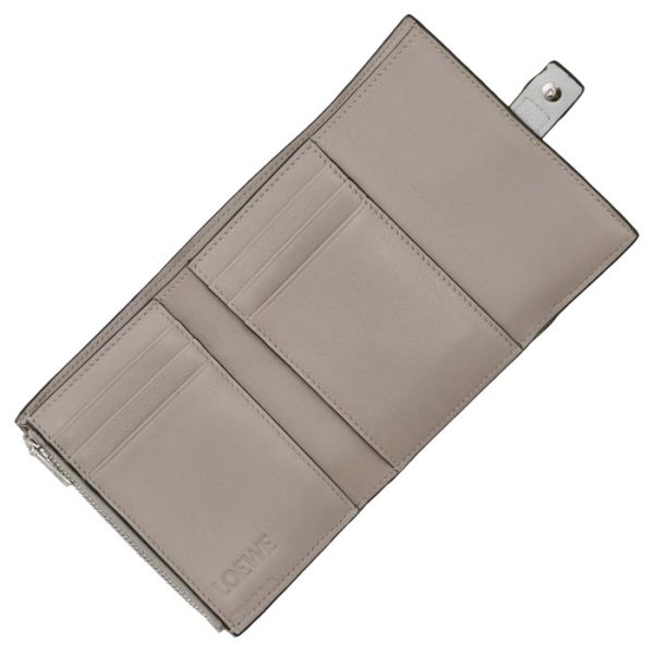 12412s8600511768 4 LOEWE Small Vertical Wallet Gray