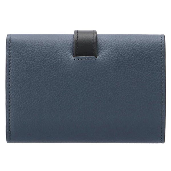 12412s8600513932 2 LOEWE Small Vertical Wallet Navy