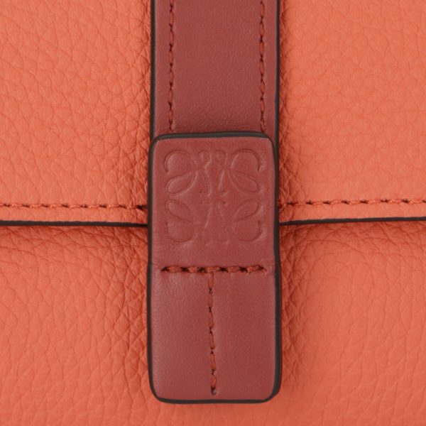 12412s8600516977 3 LOEWE Small Vertical Wallet Orange Bicolor