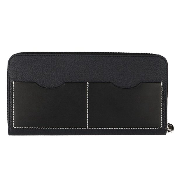 12412u0300515605 2 LOEWE Zip Around Wallet Midnight Blue Black