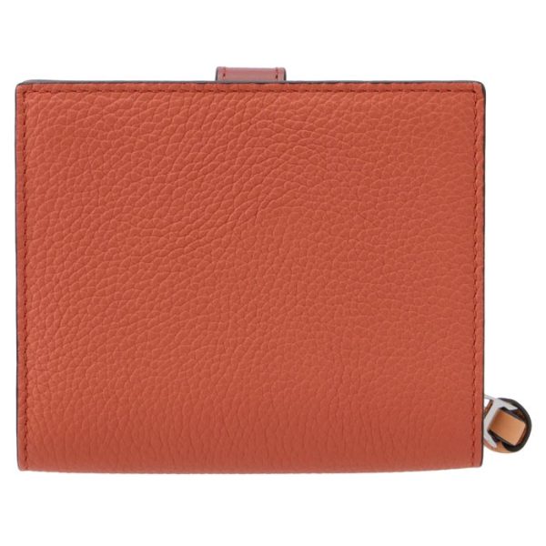 12412z4400516977 2 LOEWE Compact Zip Wallet Coral